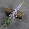 Simulación de flor de jacinto, rama única, decoración del hogar, arreglo floral violeta, flor decorativa, simulación de delphinium, ramo, flor de seda.