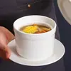 Olla de Cerámica Blanca Pura para Hotel Olla para Estofado Comercial Impermeable Nido de Pájaro al Vapor Olla Tazón Sopa Olla Interior Olla Shaxian Olla para Estofado