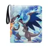 Álbum de Tarjetas para Bebé Amazon de 4 Compartimentos con Cremallera PU9 Álbum de Almacenamiento de Tarjetas Pokemon de Hojas Sueltas Dream Mini Card