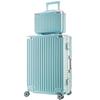 Maleta de Aluminio de Alta Gama para Mujer con Ruedas Universales 24 pulgadas Maleta Trolley Suegra Caja con Contraseña para Hombre 26 pulgadas Una Pieza Dropshipping