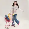 Roupa Infantil Princesa Yuanyuan Meninas Colete de Tricô Macio e Grudado 2026 Novo Estilo Roupa de Outono Infantil Colete Cartoon Meninas Crianças Mais Velhas