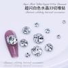 Lote mixto de nuevo taladro de uñas taladro de pila de cristal 33 cortes imitación flash chino pegatinas de uñas usar uñas bola de diamante joyería para uñas