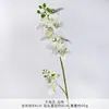Flor de ave del paraíso artificial estilo europeo con 2 ramas, adecuada para decoración del hogar, banquetes de boda, salas de estar de techos altos y decoraciones de mesa de comedor, venta al por mayor