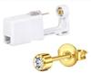 Pistola Perforadora de Orejas Modelo Nuevo Transfronteriza Herramienta Dispositivo Desechable para Perforar Orejas Acero Inoxidable Cristal Circonita Clavo de Hueso de Oreja Accesorios para Orejas