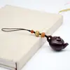 Pingente de Corrente para Celular Portátil, Acessório Portátil, Jacarandá, Sândalo Amarelo, Sândalo Verde Pingente de Chaveiro DIY