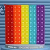 Brinquedos educativos de educação infantil impressos em ambos os lados 24cm teclado letras e números fórmula de multiplicação 12X12 mouse exterminador pioneiro