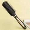 Fornecimento direto da fábrica fivela interna de cabeleireiro pente para cabelo cacheado feminino cabelo liso pente com bolsa de ar atacado casa preto antiestático pente de massagem