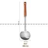 Espátula 304 Conjunto de Utensílios de Cozinha Suprimentos de Cozinha Espátula de Cozinha de Aço Inoxidável Colher de Sopa Espátula para Cogumelos Conjunto de Três Peças Atacado