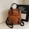 Mochila para Mulheres 2026 Verão Nova Moda Simples Criativa Mochila Multifuncional Estilosa Bolsa de Mão