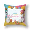 Funda de almohada para el hogar estilo americano Funda de cojín Funda de almohada estampada para sofá mesita de noche Cojín bonito Funda de cojín lumbar