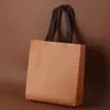 Bolsa de mano no tejida con hebilla tienda de ropa tienda de gafas bolsa de compras para bolsas de té regalo imprimir LOGOTIPO
