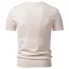 Comércio Exterior Transfronteiriço 2026 nova malha de manga curta suéter masculino camisa de manga curta moderna Amazon AliExpress