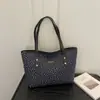 Viajes de Trabajo Compras Fresco Moderno Estilo Perezoso Casual Simple para Mujer 2026 Estampado Gran Capacidad Colgante Bolso de Hombro Tote