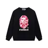 Comercio Exterior Transfronterizo Venta al por Mayor Marca de Moda Pe Tiburón Sudadera de Cuello Redondo Dropshipping Otoño e Invierno Sudadera de Felpa