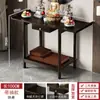 Armário Altar Budista Estilo Chinês para Uso Doméstico, Armário Santuário com Estátua de Buda, Armário de Buda, Mesa e Armário para Oferta de Incenso do Bodhisattva Guanyin