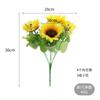 Girassol Artificial Flores Falsas, Decoração para Sala de Estar em Casa, Flores Artificiais Que Ganharam o Prêmio Máximo nos Exames de Admissão ao Ensino Médio e Faculdade, Buquê para a Temporada de Formatura