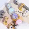 2025 Nuevo Aleación Personalizado Calavera Florero DIY Abalorio Teléfono Móvil Llavero Cadena de Bolso Accesorios Al por Mayor