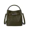 Bolso de Mano Cesta de Verduras para Mujer 2026 Nuevo Bolso de Mano Versátil Tejido Bolso Cruzado de Nicho para el Trabajo Elegante Bolso Cubo