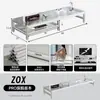 Soporte de Monitor de Aluminio ZOX Premium, Soporte Modular para Computadora de Escritorio, Organizador de Escritorio de Acrílico
