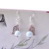 Joyas para Orejas Mini Lindas Frescas Pendientes Artísticos de Grietas de Hielo Pendientes Simples Elegantes Coreanos Suministro de Puesto