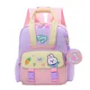 Nova Mochila Fofa de Desenho Animado para Meninos e Meninas, Jardim de Infância, Viagem, Mochila Leve, Leve, Redução de Carga, Mochila Infantil