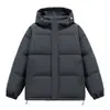 Chaqueta de Invierno de Algodón para Hombre 2026 con Mangas Caídas, Ropa de Trabajo Corporativa, Casual, 11 Colores, Con Capucha, Engrosada, Al por Mayor