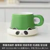 Taza de Agua de Cerámica de Aspecto Elevado, Taza de Té Creativa Linda Personal, Taza, Taza de Té y Café Souvenir Regalo