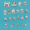 Colección de Colgantes de Calavera Fantasma Joyería de Halloween Colgante DIY Joyería Transfronteriza Suministro Listo 100G/Paquete