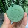 Colgante Bagua de Jade Imitación de una Cara Dragón y Fénix Bagua Collar Auspicioso Transferencia Hombres y Mujeres Seguro Colgante de Moda Ventas Directas del Fabricante