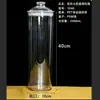 Frasco sellado transparente de PET, frasco de almacenamiento a prueba de humedad de gran capacidad para té, cáscara de mandarina seca y productos secos, frasco de almacenamiento de grado alimenticio