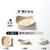 Prato de Louça Xiangyuan Meimian Prato Comercial Esmaltado Dourado Espessado Prato para Restaurante de Hot Pot Prato de Buffet Prato de Hotel