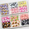Cuentas de 16 mm con temática de Halloween pintadas a mano, cuentas sueltas, calabaza, fantasma, cuentas sueltas para bricolaje, pulsera de cuentas, cadena para teléfono móvil
