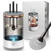 Limpiador Portátil de Brochas de Maquillaje, Limpiador Eléctrico de Brochas de Maquillaje, Lavadora Automática de Brochas, Herramienta de Secado Rápido, Gadget de Limpieza