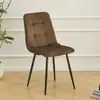 Silla de Comedor para Uso Doméstico, Estilo Nórdico Moderno de Lujo Ligero, Silla de Ocio con Respaldo, Silla de Comedor Simple para Restaurante y Hotel