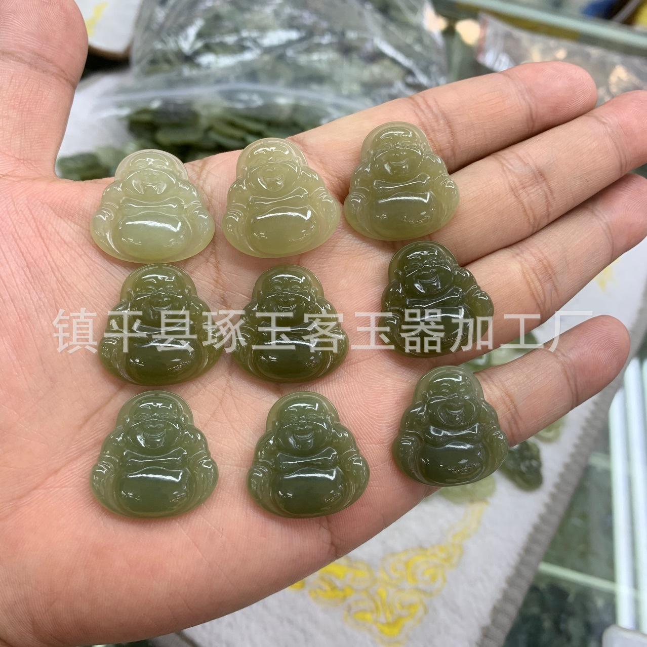 阿富汗玉佛公吊坠