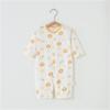 Pijama de Algodón Puro Fino de Manga Larga de Verano para Bebé Ropa para Aire Acondicionado Ropa para el Hogar Ropa Jaysuit para Bebé
