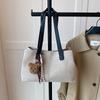 Bolso Tote Casual de Gran Capacidad Nuevo Versátil Popular Retro Bolso de Hombro Estudiante Universitario Viaje Diario Bolso de Axila para Mujer