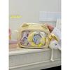 2025 Nova Bolsa de Lanche Pain Bag Estilo Ins Fofa Barra de Milho Bolsa Transversal Bolsa de Estudante Bolsa Pequena Bolsa Feminina para Celular