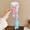 Presilha de Cabelo Infantil com Laço 2026 Novo Estilo Tranças de Cabelo Falso para Meninas Acessórios de Cabelo Trançados na Parte de Trás da Cabeça Acessórios de Cabelo Degradê para Meninas