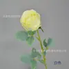 Flores blancas artificiales, modelado de paisaje de jardín de invierno, diseño de salón de bodas blanco, arreglo floral, rosa phalaenopsis