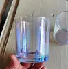 Vaso de vela de aromaterapia de vidrio DIY taza de vela casera esmerilada con tapa portavelas creativo vaso de vidrio taza vacía adornos