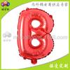 Globo de película de aluminio alfanumérico rojo grande de 16 pulgadas A- Z globo de papel de aluminio decoración de fiesta de boda cumpleaños