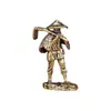 Impermeable Chapado en Cobre Escritorio Anciano Adornos Nostálgicos Cobre Puro Granjero Arando Hogar Decoraciones Decorativas Nostálgicas Retro Venta al por Mayor