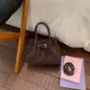 Bolso de Mano Retro Cubo para Mujer 2026 Primavera Nuevo Estilo Bolso de Hombro Cruzado Elegante de Alta Calidad