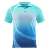 Nuevo traje de ropa de bádminton para hombres y mujeres, deportivo, transpirable, de manga corta, para verano, ropa de tenis de mesa, ropa de entrenamiento y competición, top para mujer