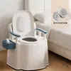 Banheiro Móvel para Idosos, Vaso Sanitário Portátil Interno para Gestantes, Cadeira de Vaso Sanitário para Adultos, Bacio Anti-Odor, Cuspidor de Cabeceira, Urinol