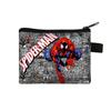 Monedero transfronterizo de Spider-Man Nuevo Poliéster Dibujos Animados Animación Portátil Bolsa para Tarjetas Moda Bolsa de Almacenamiento Fabricantes