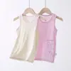 Chal para Niños Clase A Verano 2024 Nuevo Estilo Camiseta Interior de Dibujos Animados para Niños Camiseta sin Mangas para Niñas Ropa para Niños al por Mayor