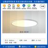 Luminária de Teto, Luminária para Sala de Jantar Quarto, Luminária de Sala de Estar de Espectro Completo, Luminária LED para Crianças com Proteção Ocular à Prova de Insetos, Luminária de Teto com Proteção Ocular