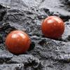 Pelota Hot Transfronteriza No Porosa 25 mm Bola Grande Rosa Piedra Natural Amatista Ojo de Tigre Multicolor